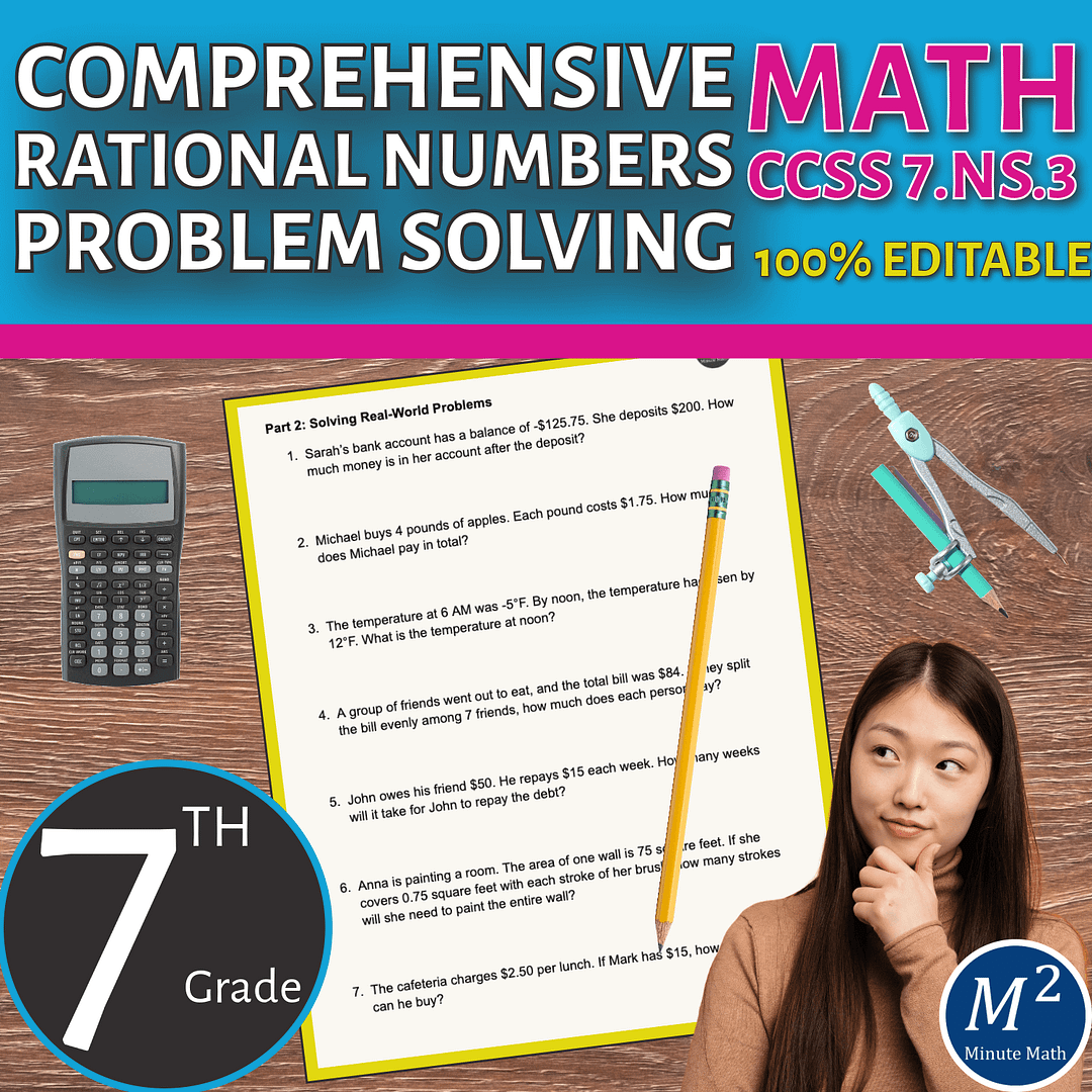Mastering Operations with Rational Numbers: Comprehensive Practice Worksheet