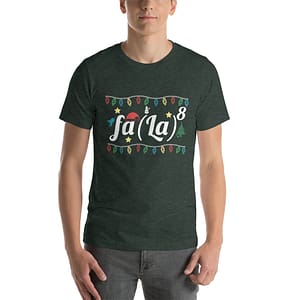 Fa(La)^8 Christmas Math Shirt