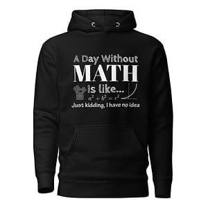 A Day Without Math is Like... Hoodie