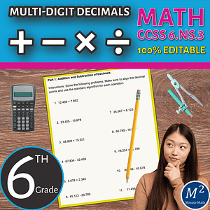Mastering Multi-Digit Decimals: Add, Subtract, Multiply, Divide with Videos